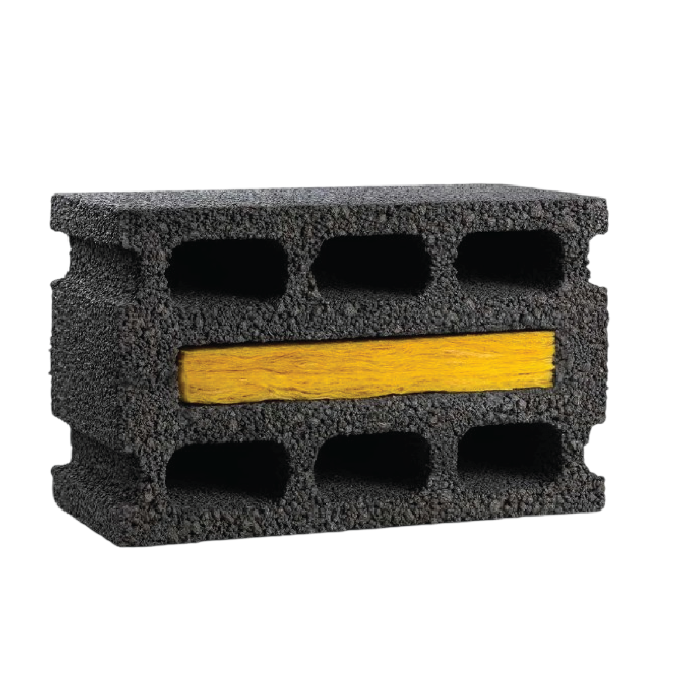 Volcanic Block Rock Wool Slide 252040